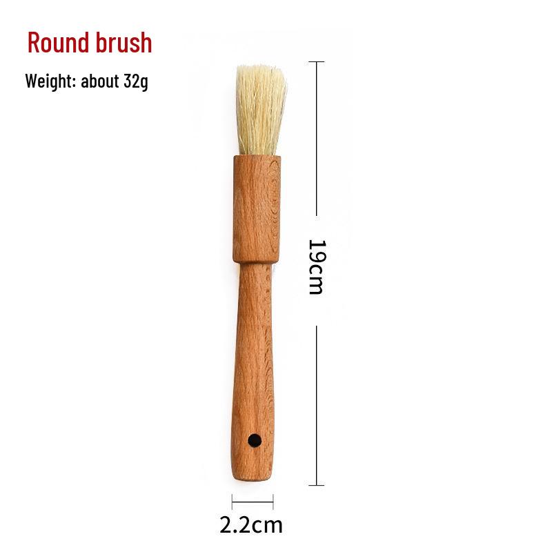 Akacia Kampferträ BBQ & Bakning Oljeborste