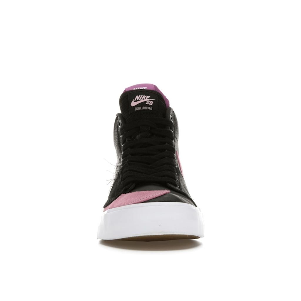 Nike Zoom Blazer Mid Edge SB Black Pink Rise Unisex Sneakers White Purple-Nebula DA2189-002