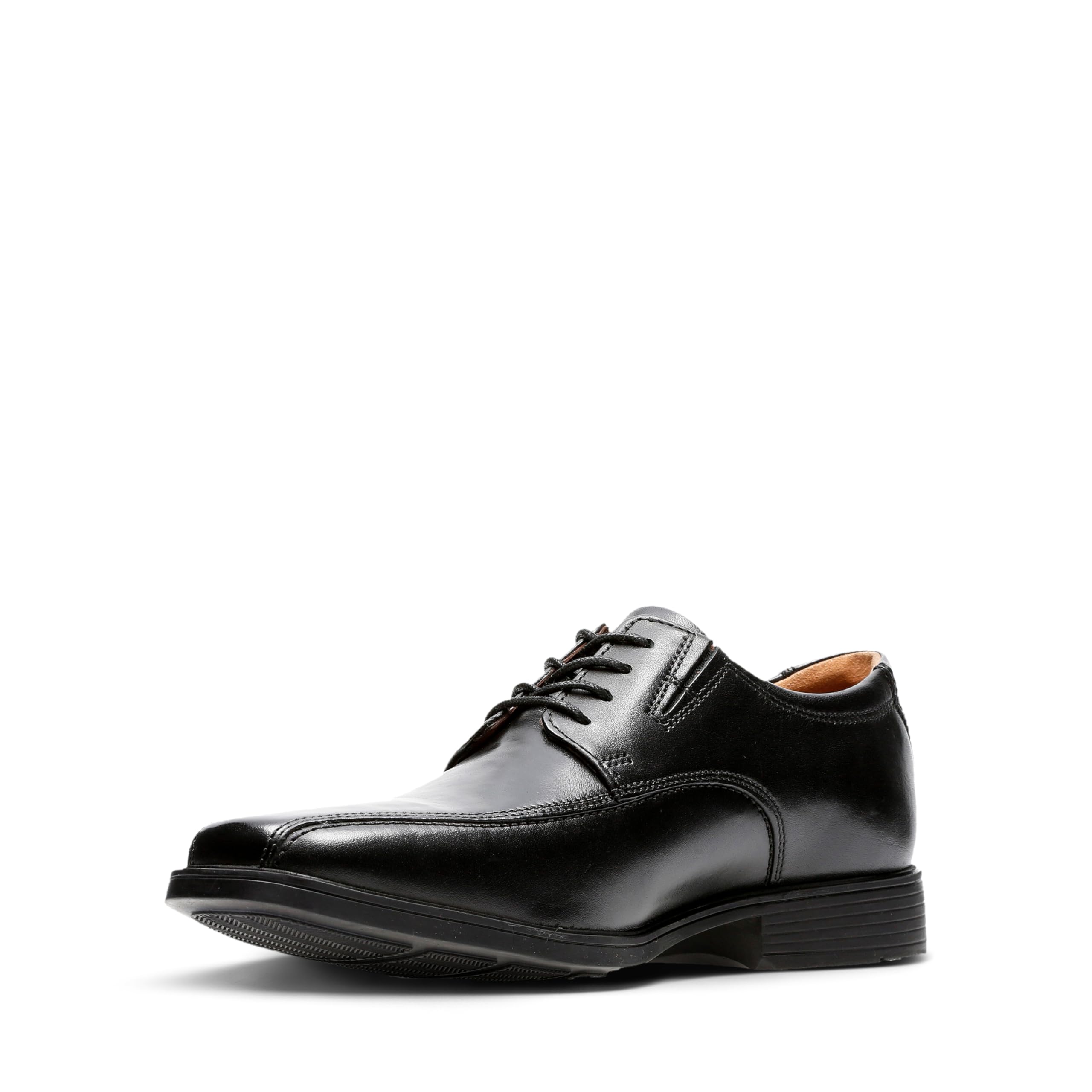 [Clarks] Деловая обувь, Кожаная обувь, На шнуровке, Tilden Walk, Мужская, Черная кожа, Размер 26,0 см