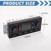 AC Heater Module 12*27*12cm AC Control Module Automatic Control Type Black And White Color Copper Contact Material