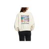 adidas Neo Einfarbig Buchstabenmuster Pullover Sweatshirt Damen Sweatshirt Weiß HN2314