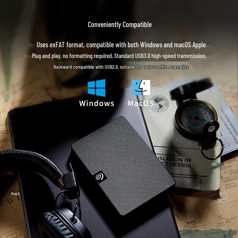 Seagate Expansion 5TB Portable External Hard Drive