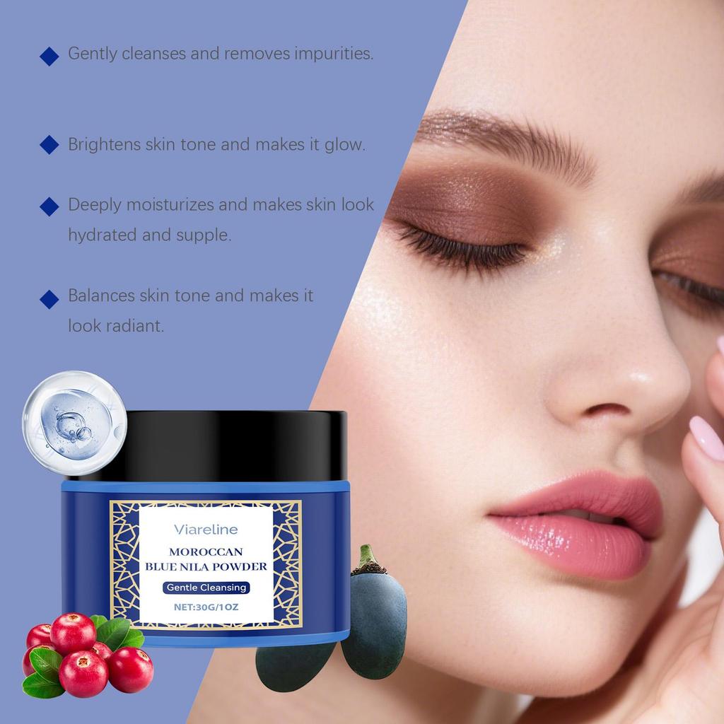 Cleansing Brightening Mask Powder Gentle Cleansing Moisturizing Smooth Skin Daily Care Mask Powder Firm,Reduces Wrinkles & Fine