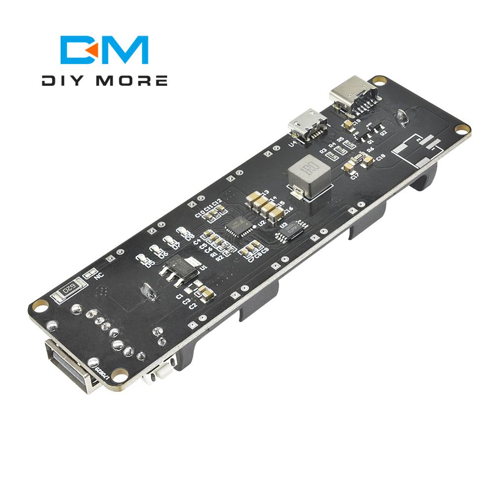 18650 Lithium-Batterie-Shield V3 Mobile Power Erweiterungsplatine Modul 5V/3A 3V/1A Micro USB Für Arduino Für WEMOS ESP32
