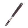 Ishida Japanese Made 5-Sided Lacquer Wooden Chopsticks (Natural Wood) Plain 28cm for Fine Work