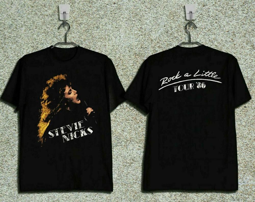 

Vintage T-shirt 1986 for Fan STEVIE NICKS-Double-S wbr/ ided shirt M