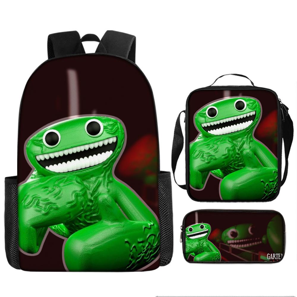 Traditional Creative Cool Total Drama 3D Pattern Pupil Schoolbags For All Oxford Water-resistant Laptop Versatile Journey Rucksacks