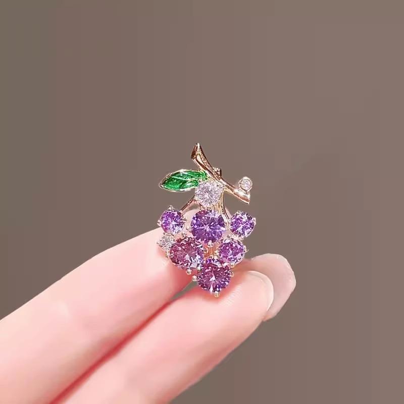 Matte Gold Pearl Wheat Ear Corsage Brooch for Women - High-End Versatile Pin with Anti-Exposure Design