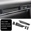 Car Accessories Fit for Mazda CX-30 CX30 2020 2021 2022 2023 2024 2025 Interior Front Center Console Air Vents Outlet Cover Trim Frame (Carbon Fiber