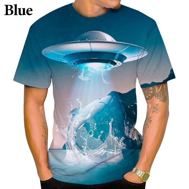 

Летняя забавная 3D-печать мужская модная повседневная футболка с короткими рукавами 6XL
