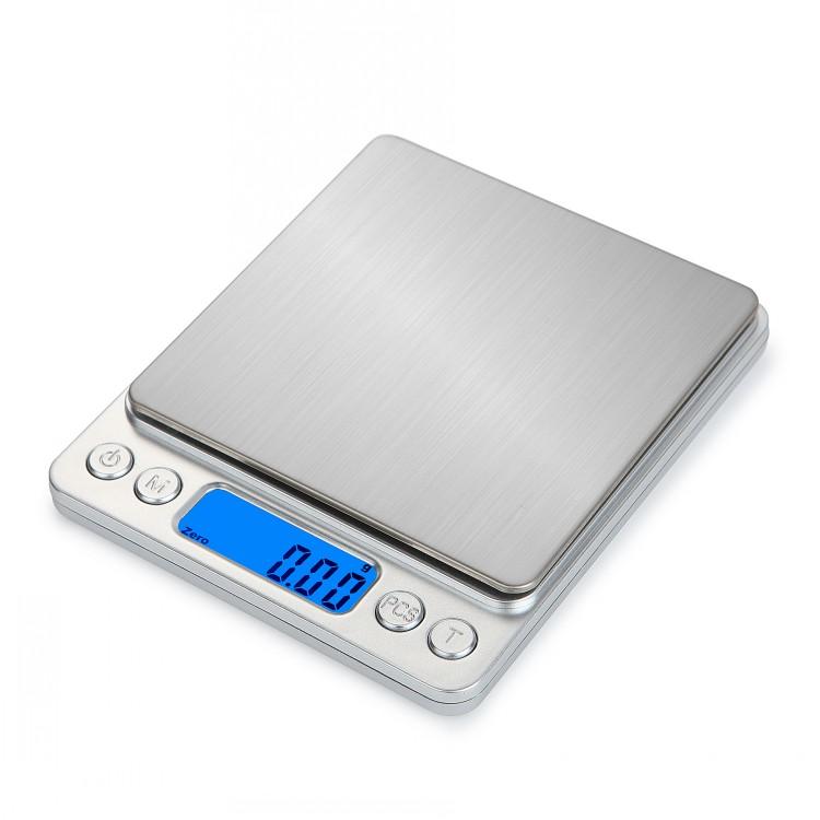 

Home Kitchen Scale Precise Weighing Stainless Steel Food Electronic Scale LCD Display Screen Precise Measurement of Ingredients