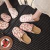 Women's Printed Slippers Medical Clogs Non-slip Doctors Nurses Ultralight Surgical Shoes Comfortable Flower Baotou Flat Sandals