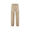 Casual trousers summer simple loose thin imitation hemp sports lace-up splicing men's sweatpants