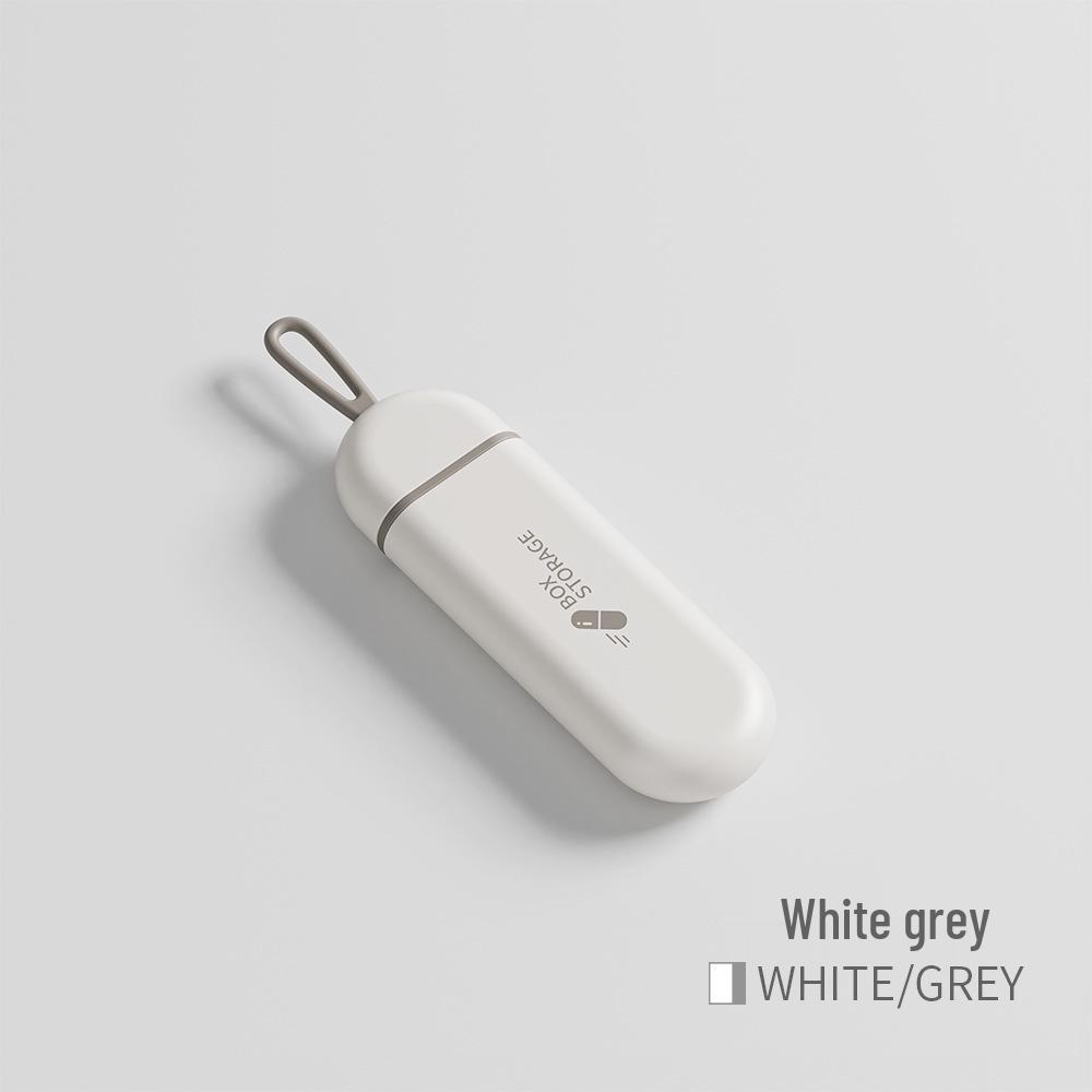 Compact Portable Pill Box, Light-Proof Daily Storage, Mini Food-Grade Sealed Dispenser.