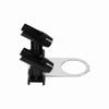 Dual Head Airbrush Holder Sturdy Alloy Anti Slip Air Pump Stand Compact Multi Slot Dual Head Cradle Model Coloring