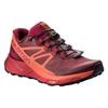 SALOMON Sense Ride 4 Slip Resistant, Abrasion Resistant, Breathable Low Top Outdoor Shoes Women's Red Orange Sneakers 398486