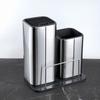 Stainless Steel Kitchen Knife Storage Holder Cutlery Utensils Holder Drainage Rack