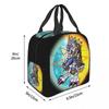 Digimon Weregarurumon Insulated Lunch Bag for Kids School Cooler Thermal Food Box Tote Portable Lunch Boxes Container