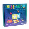 Wooden Puzzle Game For Kids With Colorful Blocks For Brain Development And Family Play