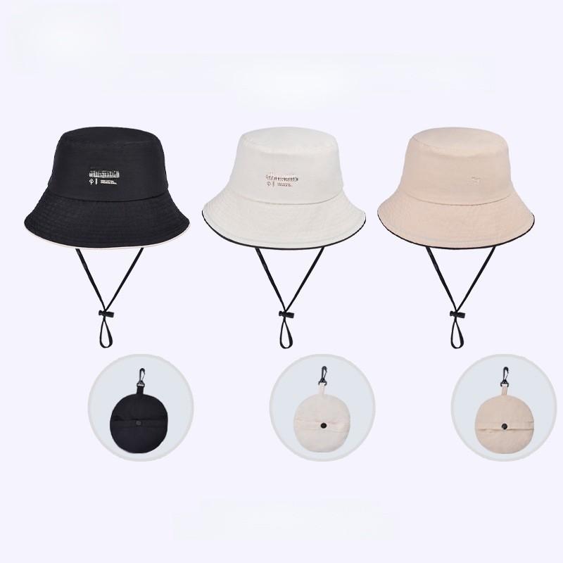 Outdoor Sun Protection Fisherman Hat With Large Brim For Men Women In Nylon 2024
