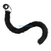 HX6F Animal Cosplay Costumes Cats Ears Foxes Tail Plush Fuzzy Animal Ears Hairhoop Foxes Tail for Halloween Dressing Up Party