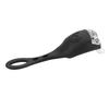   Silicone   FrontCelsiusRear LED Warning Light Waterproof Bike Flash Lamp Black