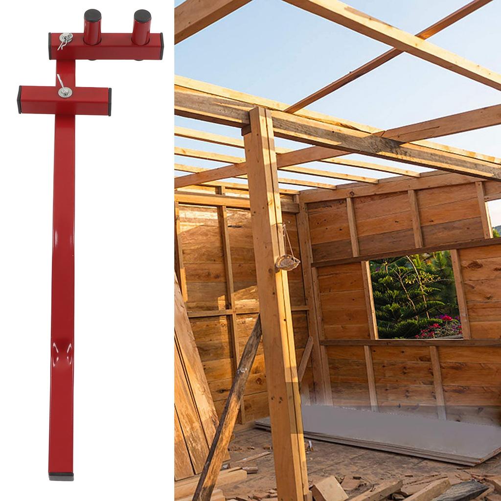 Board Bender Decking Straightening Tool Multi Angle Alloy Steel Red Coated Deck Board Bender for Woodworking