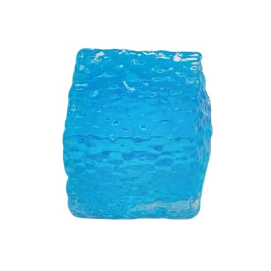 Stress Relief Geometric Solid Toy Frosted 3D Shape Squeeze Sensory Toy Kids Adults Decompression Geometric Block Fidget Toy
