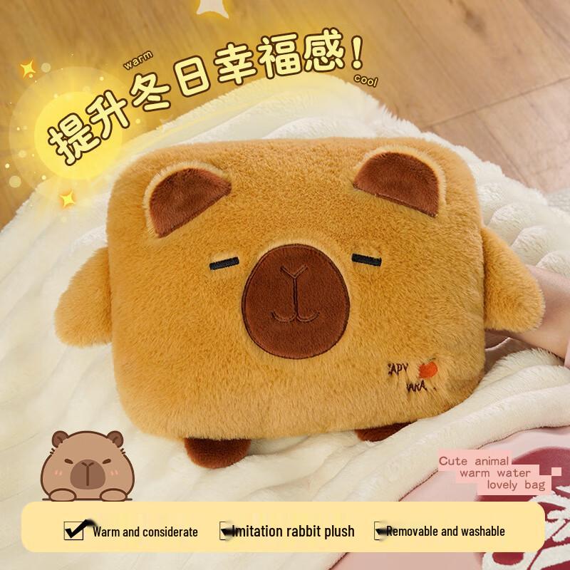 

Rechargeable Cartoon Plush Hot Water Bottle