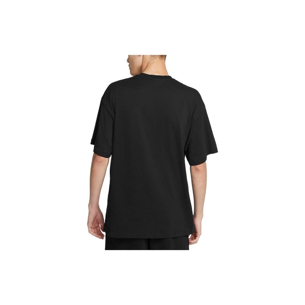 Nike Basic Men's Sports Crew Neck Short Sleeve T-Shirt In Black