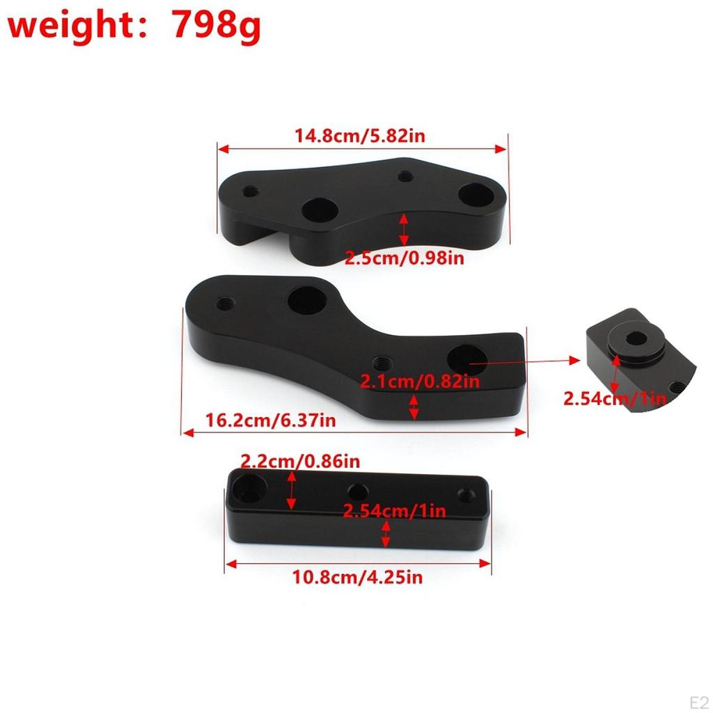 1620-2432 Floorboard Relocators Easily Install Easy To Use Sturdy Aluminum Alloy Motorcycle Parts