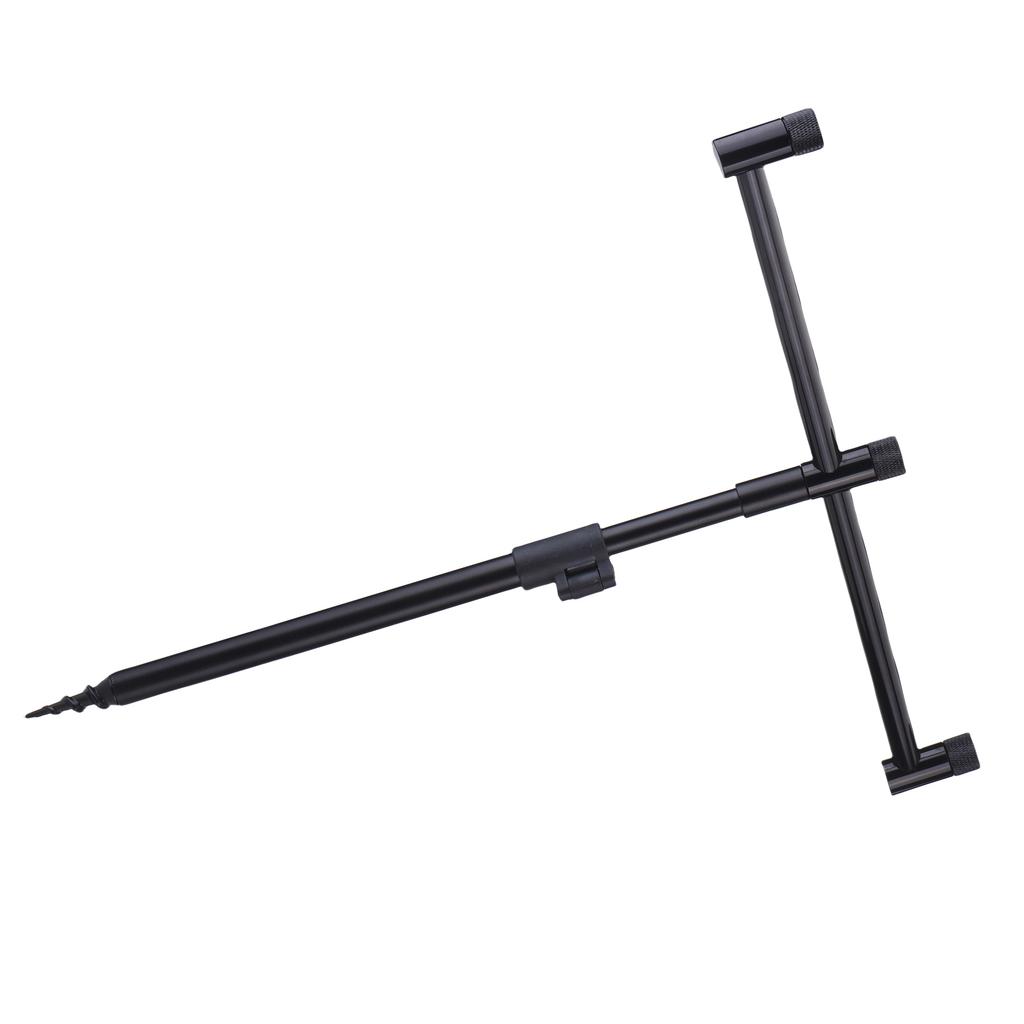 2 Section Fishing Bank Stick Aluminum Alloy Fishing Rod Support Fishing Pole Ground Holder 30 50cm