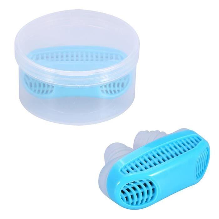 Effective Anti Snoring Nose Clip Instant Aid for Natural Snoring Relief Improve Breathing (Blue)