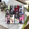 S-Shizuku K-Kuroe M-Marin Kitagawa Phone Case For iPhone17,16,15,14,13,12,11 Plus,Pro Max Black Candy Silver Plated Cover
