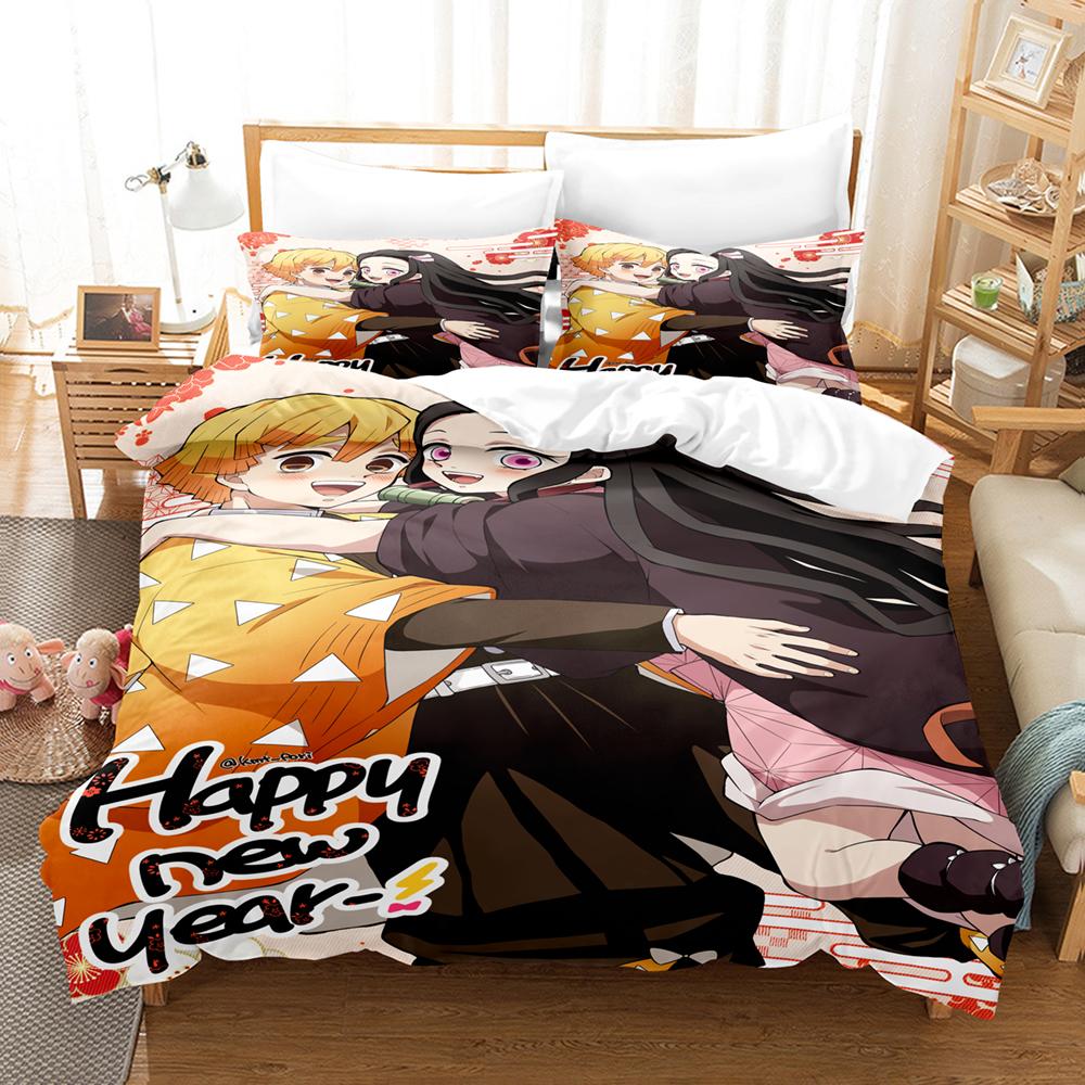 3D Anime Kawaii Girls Out Of The Blade Bedding Sets Duvet Cover Set With Pillowcase Twin Full Queen King Bedclothes Bed Linen