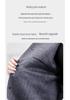 Men's Fashionable Double-Sided Wool Coat - 2025 Winter Stand Collar for Middle-Aged