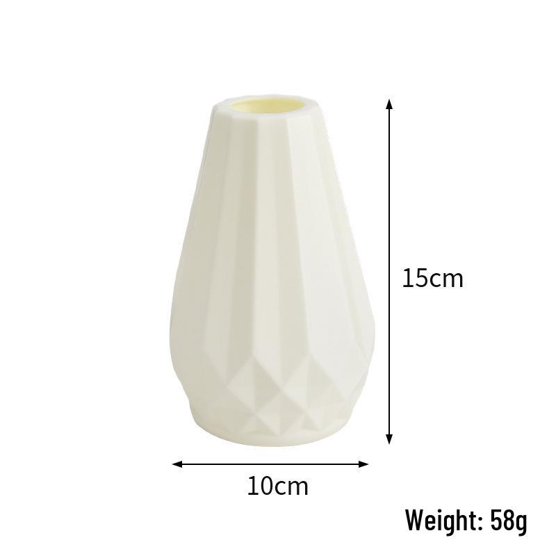 

Современная европейская ромбовидная пластиковая ваза для композиций из живых цветов