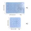 Resin Shaker Filling Mold,Silicone Heart Mold Epoxy Resin Mold Filler Quicksand Casting Filling Mold for Jewelry Making