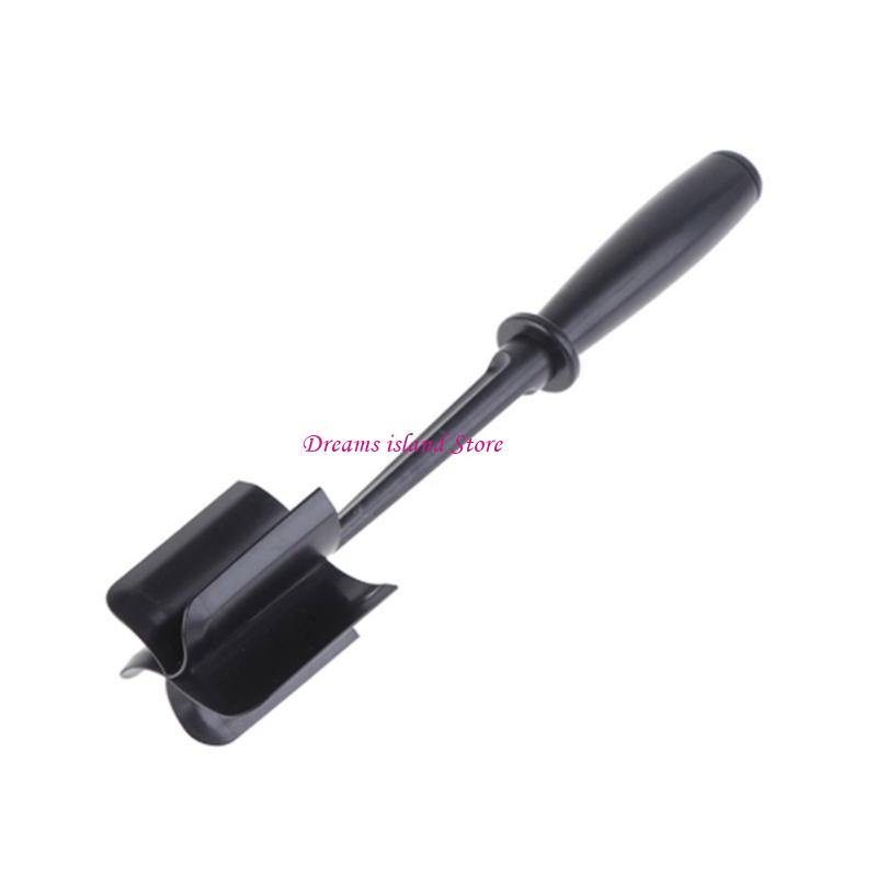 

Chopper Heat Resistant Masher Smasher for Hamburger Ground Beef Tool HX6C чорний