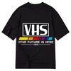 THE FUTURE IS HERE 1976 Printed Retro Cotton Tshirt for Men and Women Fashion Short Sleeved Shirt SpringSummer New Collection