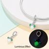 Authentic copper Charm Bead Charms Luxury Luminous Green Firefly Pendant Bead Charms Compatible With Bracelets Diy Women Making Delicate Gift