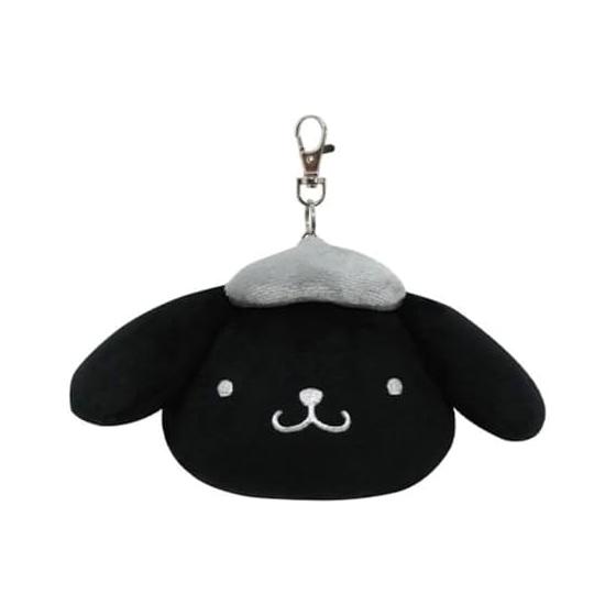 K Company Sanrio Characters (Monochrome Series) Face Pass Case Pompompurin SACM-PC-PN H10.7 x W13 x D4cm