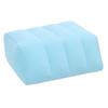 Inflatable Leg Elevation Pillow PVC Flocking Portable Inflatable Leg Wedge Pillow for Sleeping