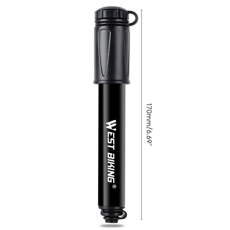 Bicycles Tire Pump with Ball Pump Needle for Mountain Bikes and Balls or Toy