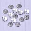 100 pièces Matériaux Pour Pendentifs Capsules de Perles Breloques Pour la Fabrication de Bijoux Accessoires DIY Pendentif Base Fleur Articles en Gros Pour le Commerce