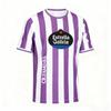 Valladolid Real fotbollströjor med 3D-tryck för hemmet och utomhus, andningsbar kortärmad tröja, sport-T-shirt för ou