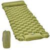 VECELO Air Camping Sleeping In Car Mat In 25 No Tools Air Comes with Easy To Ultra Disaster Comes with Storage Disaster Army Green Mattress, Mat,