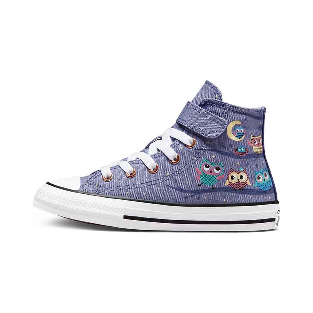 

Converse Кеды Chuck Taylor All Star Easy-On Canvas High-Top для детей Детские кроссовки Фиолетовый A03189C 35