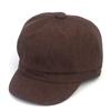 Universal Chemistry Hard Linen Brown Newsboy Cap