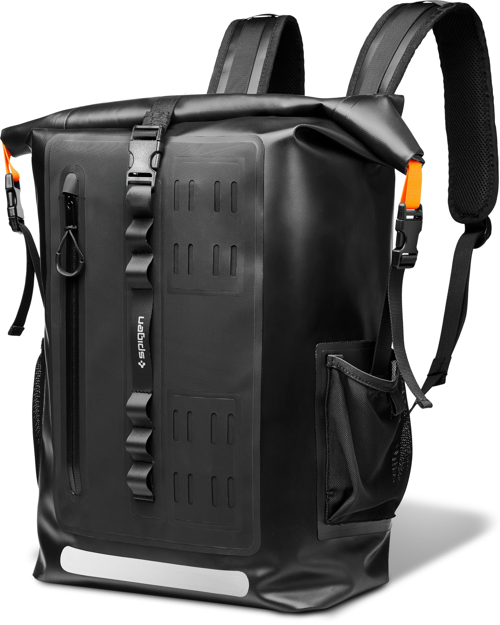 

Spigen Waterproof Large Size Dry 35L Four Reflective IPX6 A650 AMP07875 Backpack, Bag, Capacity, Pockets, Material, Waterproof, (Black) чорний